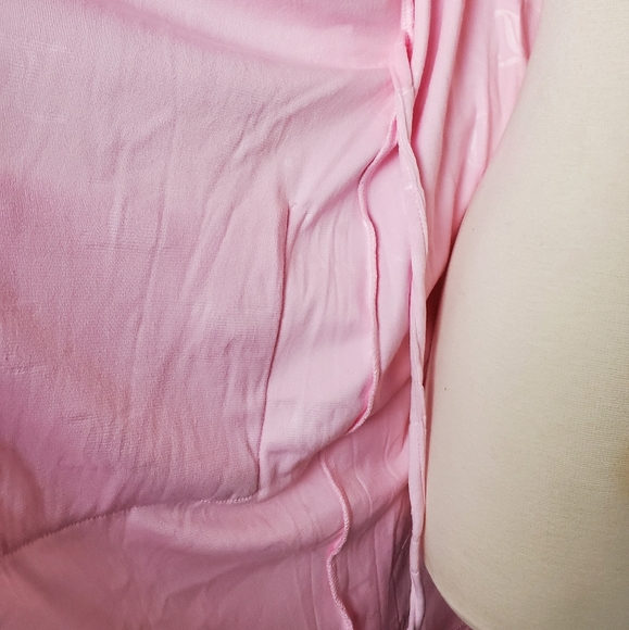 JUICY COUTURE baby pink velour embossed robe - Picture 4 of 5